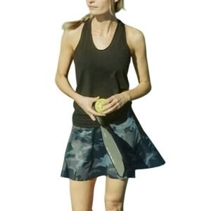 NWT Flint Park Women's Volley Tank Top Black Size Large Tennis Pickleball Gift